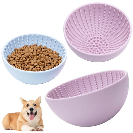 Pet Pad Silicone Stubborn Slow Food Bowl