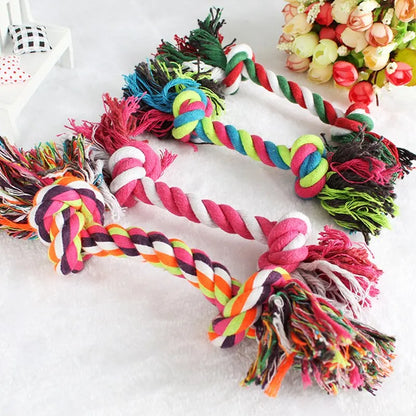 Dog Molar Bite-resistant Cotton Rope Toy