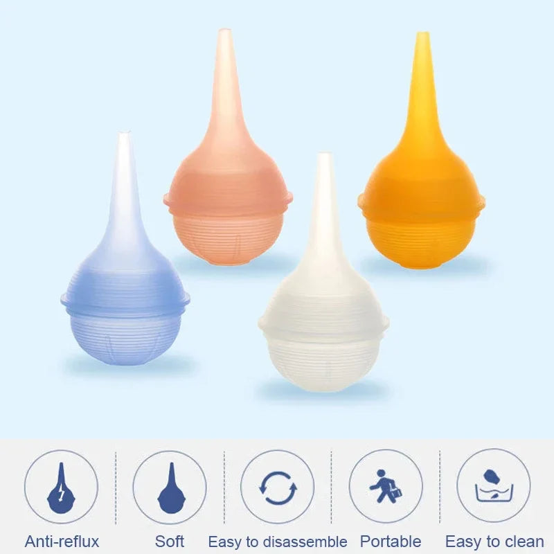 Baby Silicone Soft Nasal Aspirator Vacuum