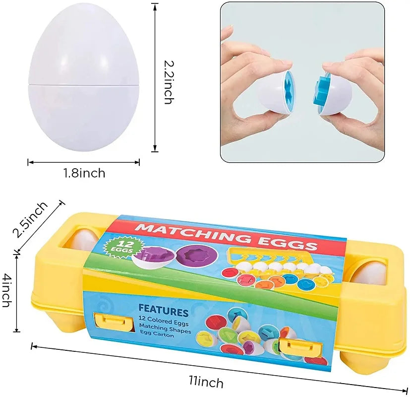 Baby Smart Eggs Puzzle Sorter Toy
