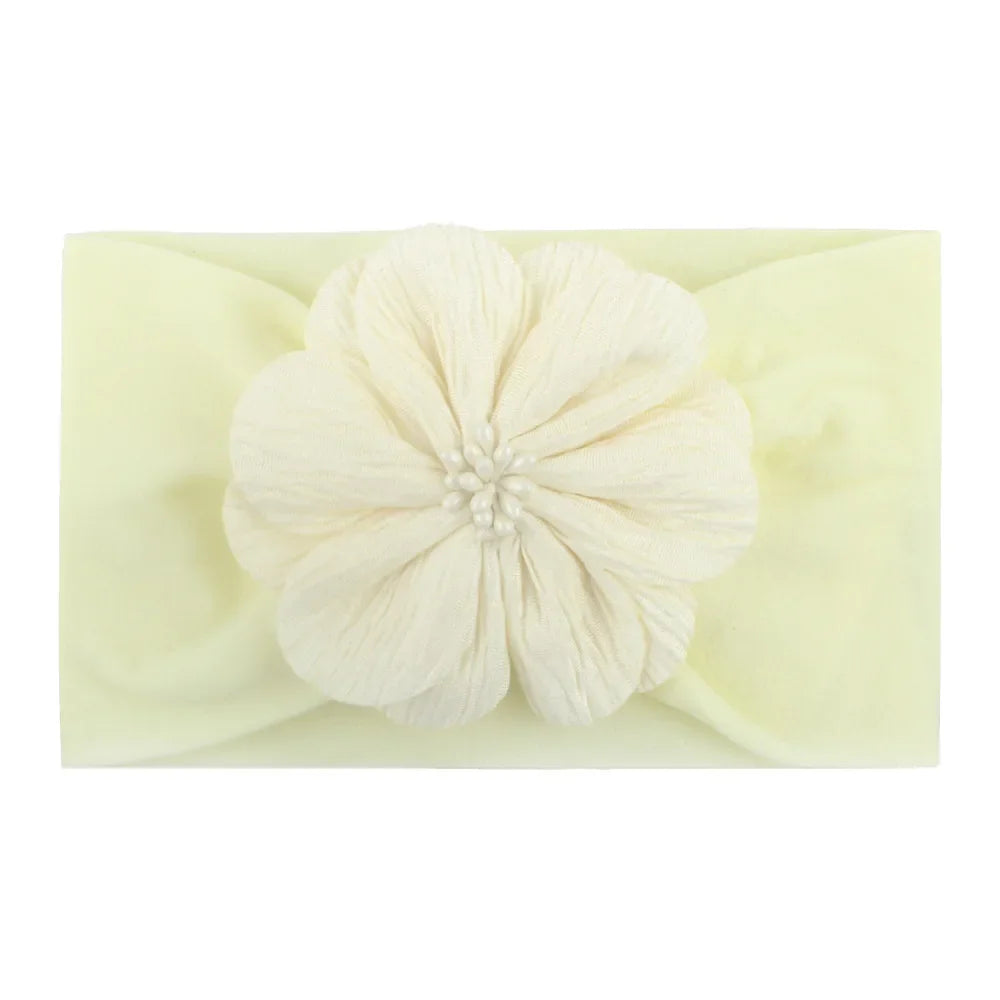 Baby Soft Elastic Flower Headband