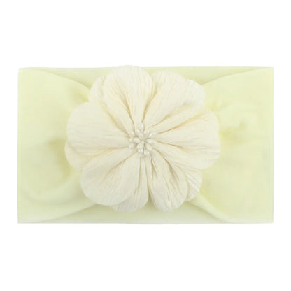 Baby Soft Elastic Flower Headband