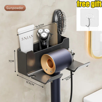 Bathroom Shower Hairdryer Organizer