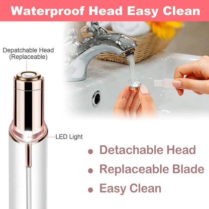 Electric Facial Hair Removal Trimmer