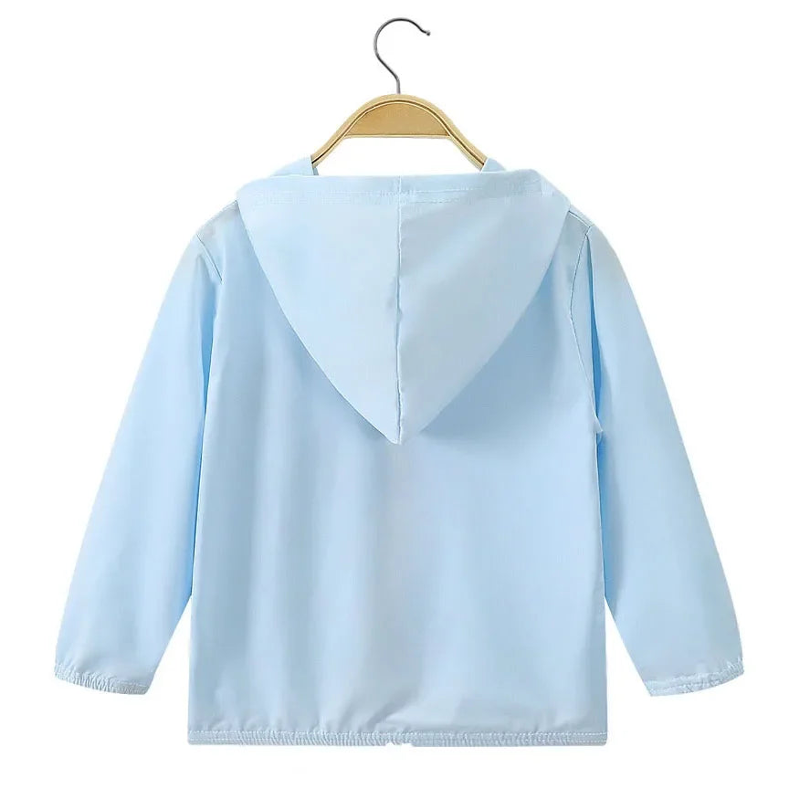 Girls Breathable Sun Protection Jacket