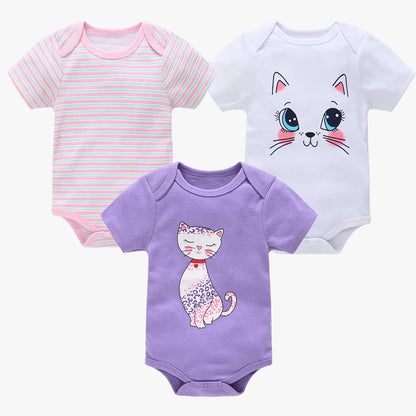 Baby Cotton Short Sleeve Bodysuit