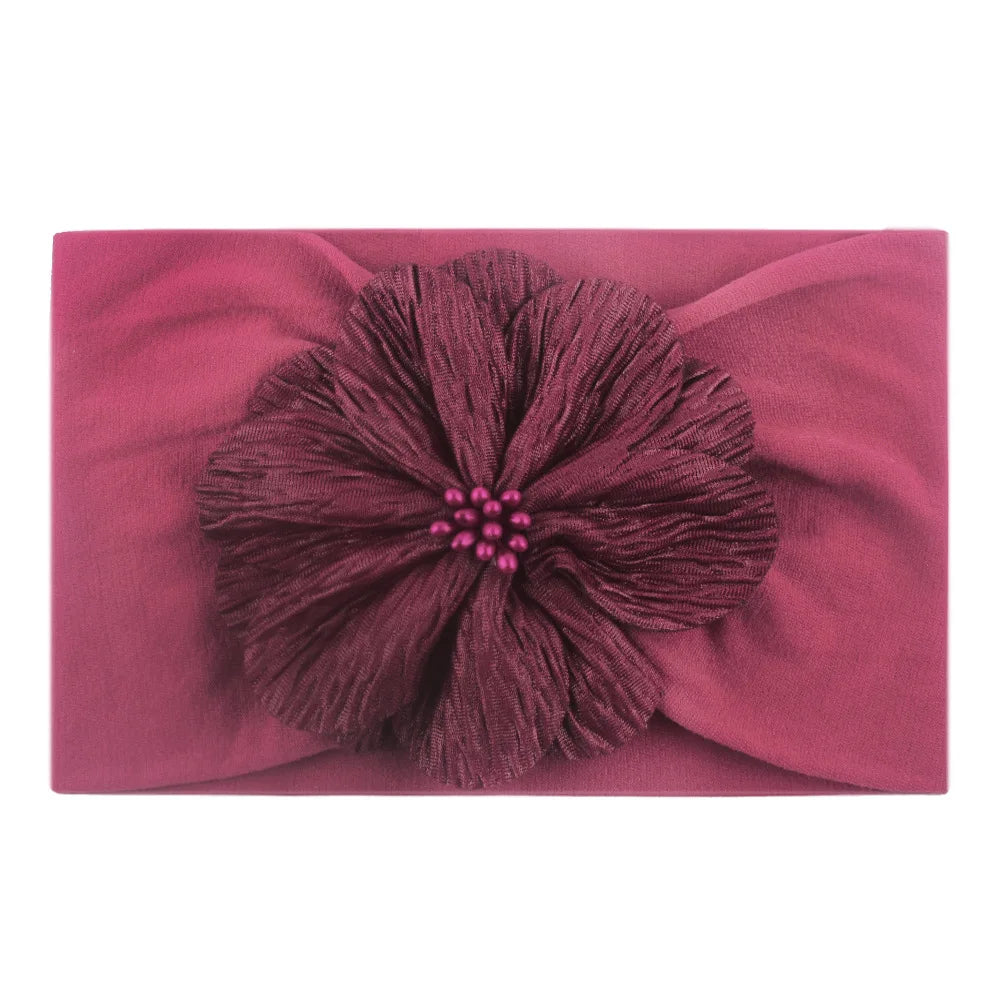 Baby Soft Elastic Flower Headband