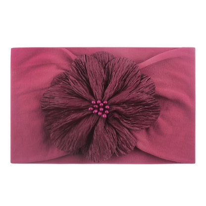 Baby Soft Elastic Flower Headband