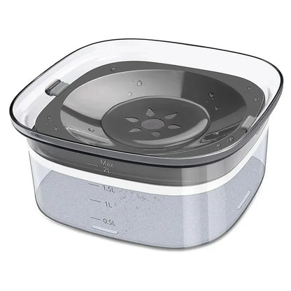 Dog Large Capacity Spill Proof Slow Water Feeder
