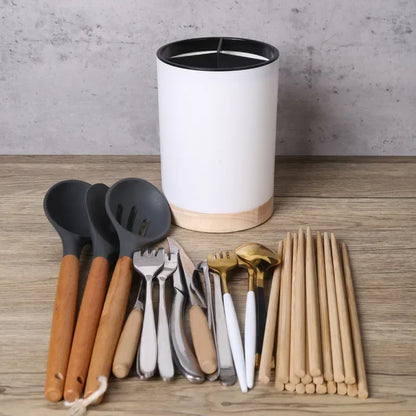 Kitchen Cutlery Drainer Holder