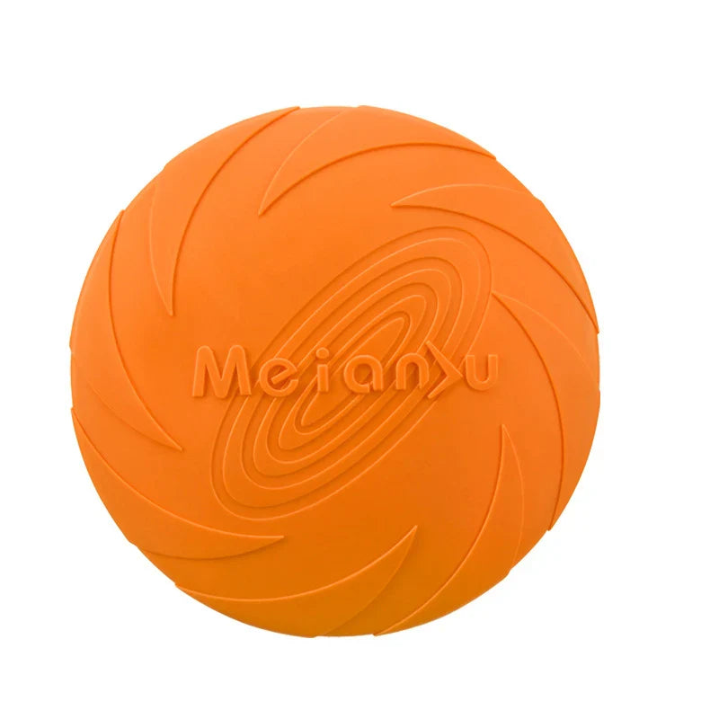 Dog Silicone Flying Disc Chew Toy