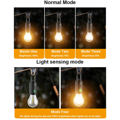 Solar Powered LED Camping Lamp