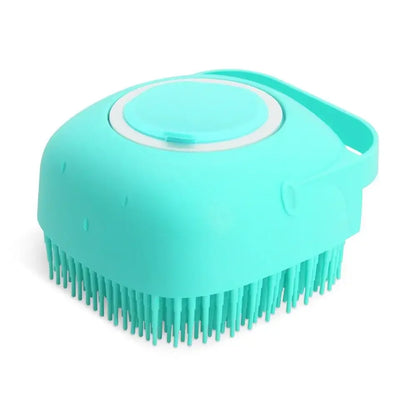 Pet Soft Silicone Rubber Shampoo Brush