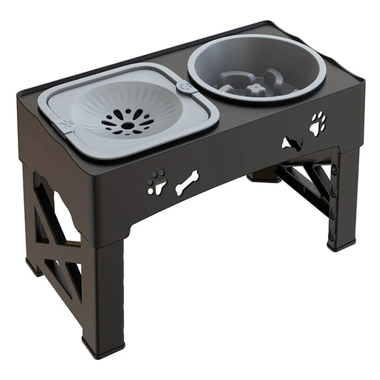Pet 3 In 1 Foldable Double Bowl