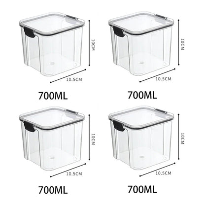 Sealed Food Storage Box Organizer