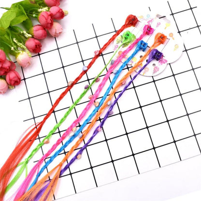 Kids Colorful Braids Hair Extension