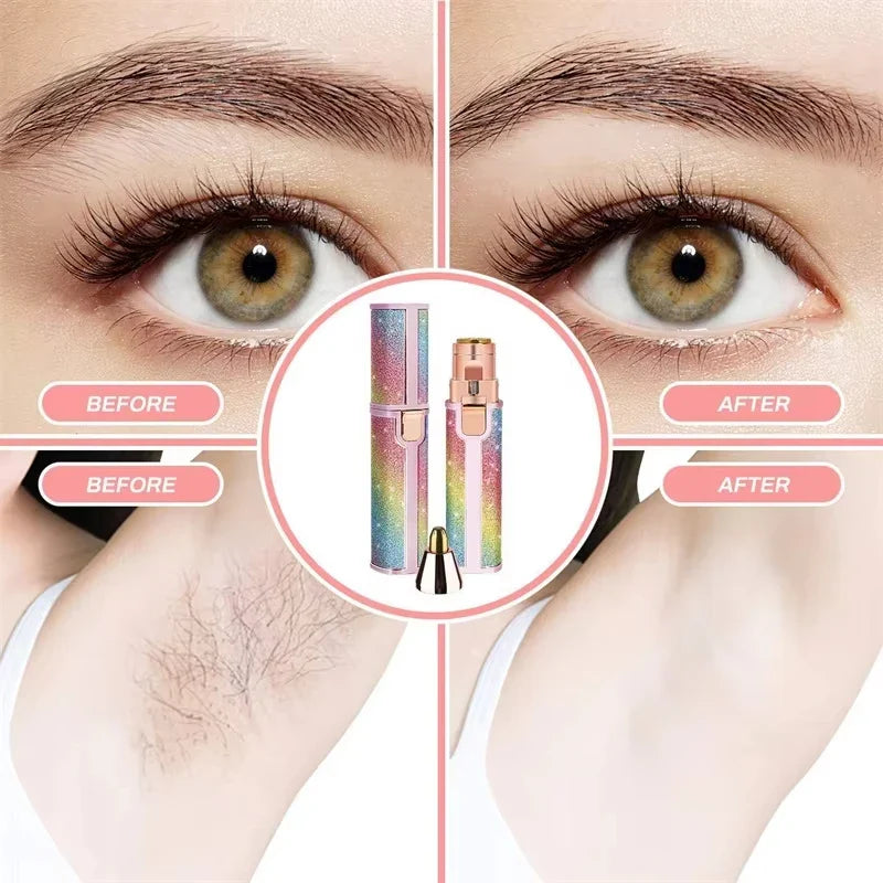 LED Ligh Face Hair Remover Trimmer