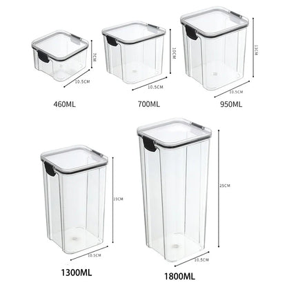 Sealed Food Storage Box Organizer