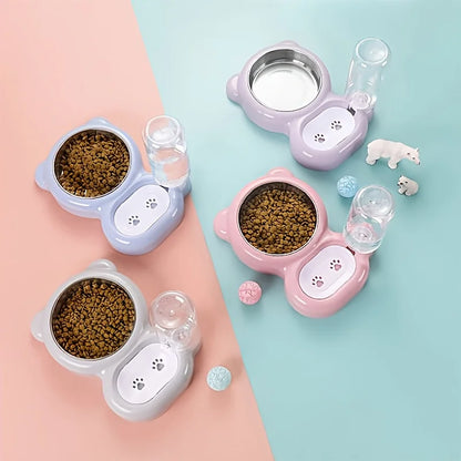 Pet Automatic Water Dispenser Bowl Set