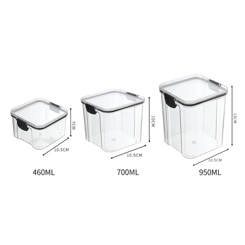 Sealed Food Storage Box Organizer
