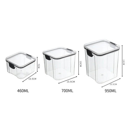 Sealed Food Storage Box Organizer