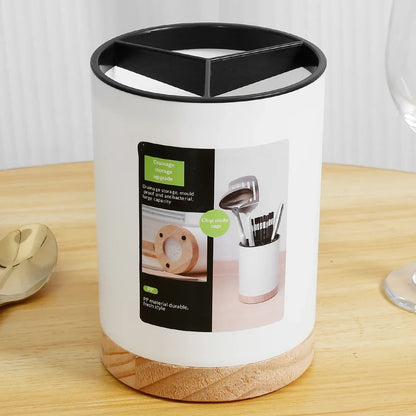 Kitchen 360° Rotatable Utensil Spoon Holder