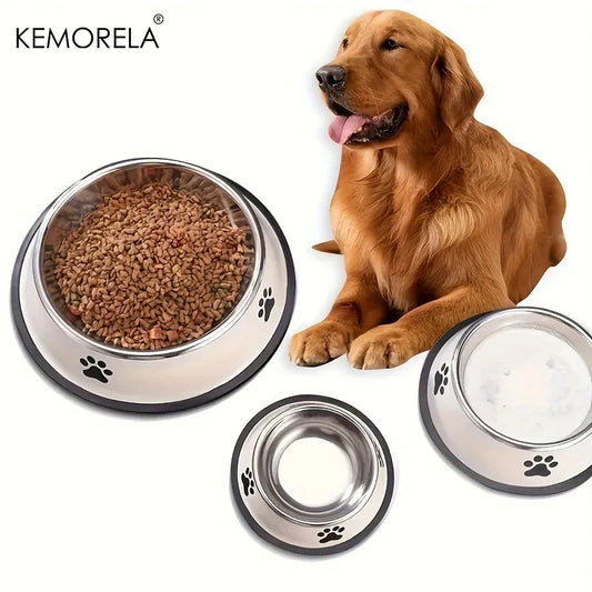 Pet Stainless Steel Food Storage Bowl