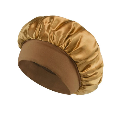 Elastic Satin Sleeping  Hair Bonnet