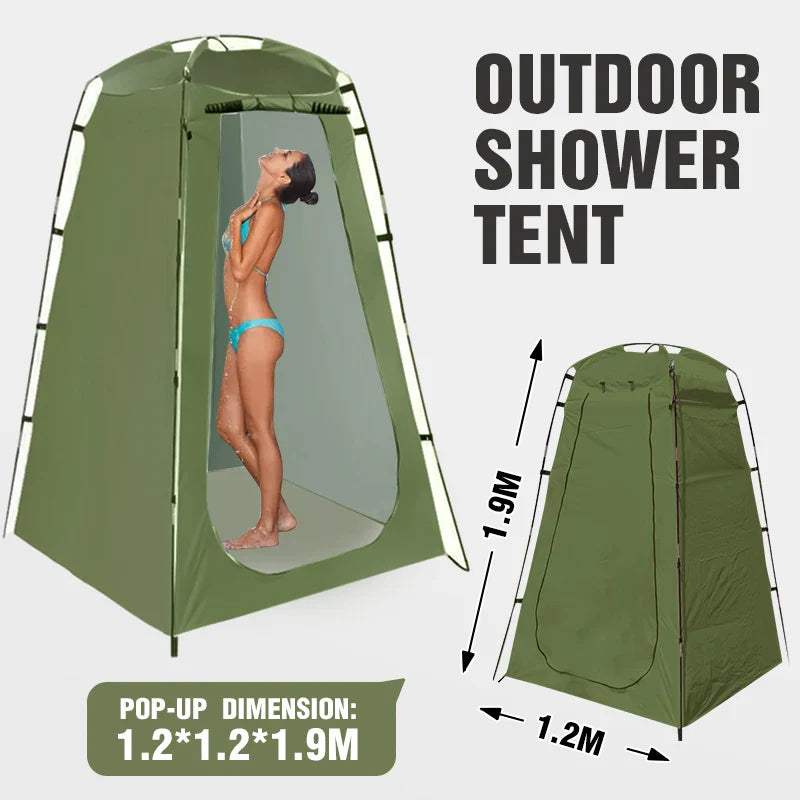 Outdoor Waterproof Portable Privacy Shower Tent