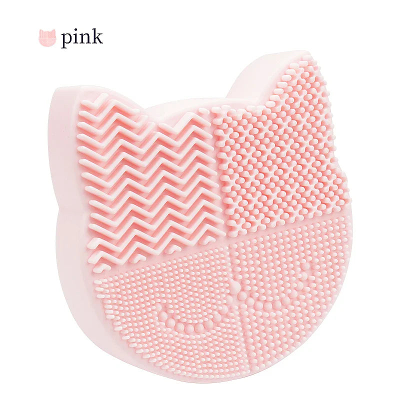Silicone Makeup Brush Cleaning Storage Box