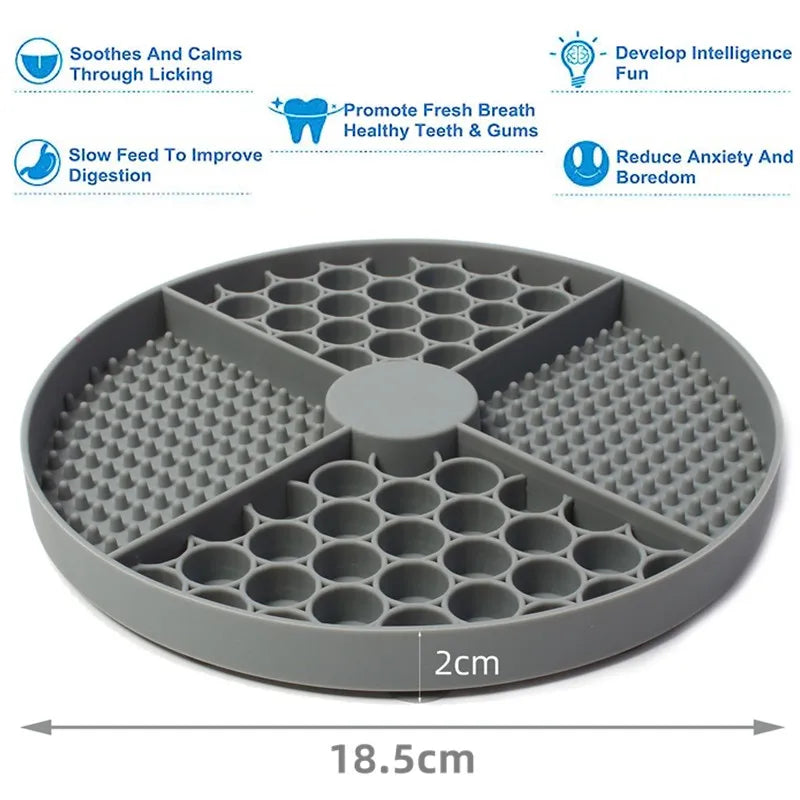 Pet Silicone Slow Feeding Pad