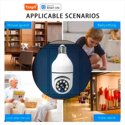 Smart Home Bulb Wifi Surveillance Camera