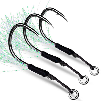 Metal Jig Tail Assist Fishing Hook