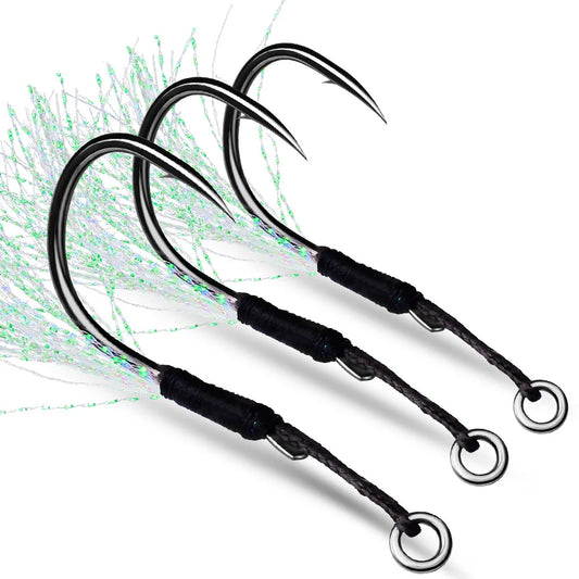 Metal Jig Tail Assist Fishing Hook
