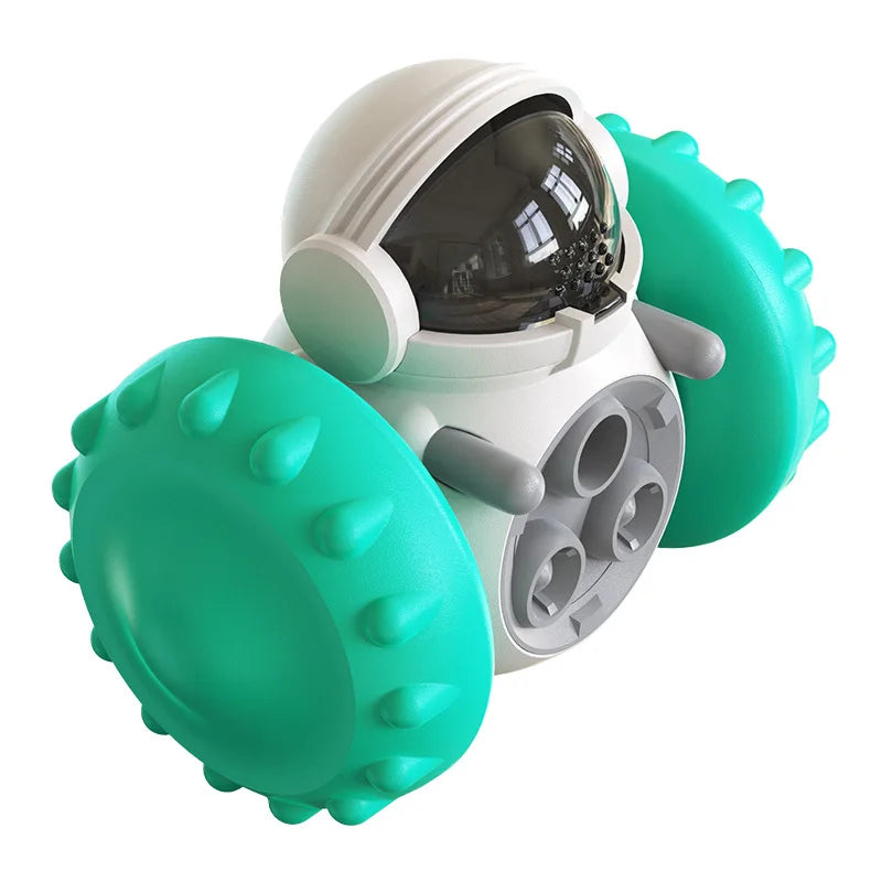 Dog Food Tumbler Balance Car Funny Toy