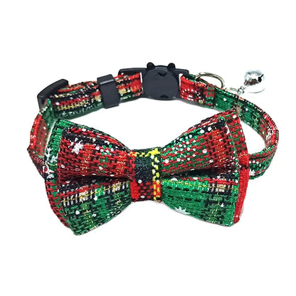 Pet Elastic Adjustable Collar Bow Tie