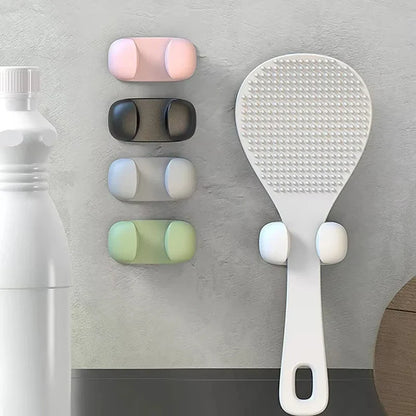Kitchen Wall-Mounted Cooker Spoon Holder
