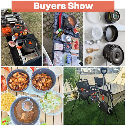 Non-stick Outdoor Camping Cooking Set