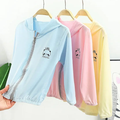 Girls Breathable Sun Protection Jacket