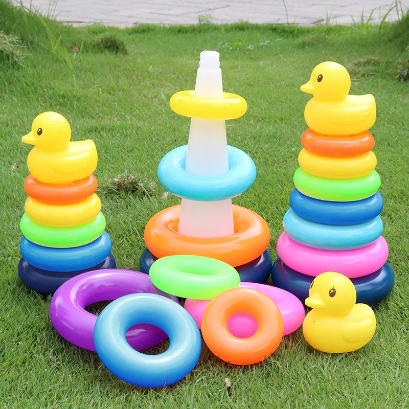 Duck Rainbow Stacking Toy