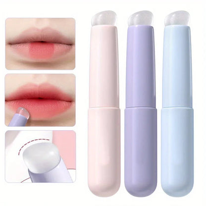 Portable Silicone Lipstick Balm Applicator
