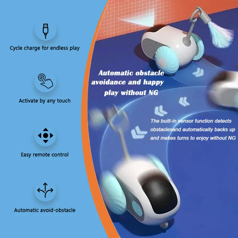 Pet Automatic Moving Indoor  Car Toy