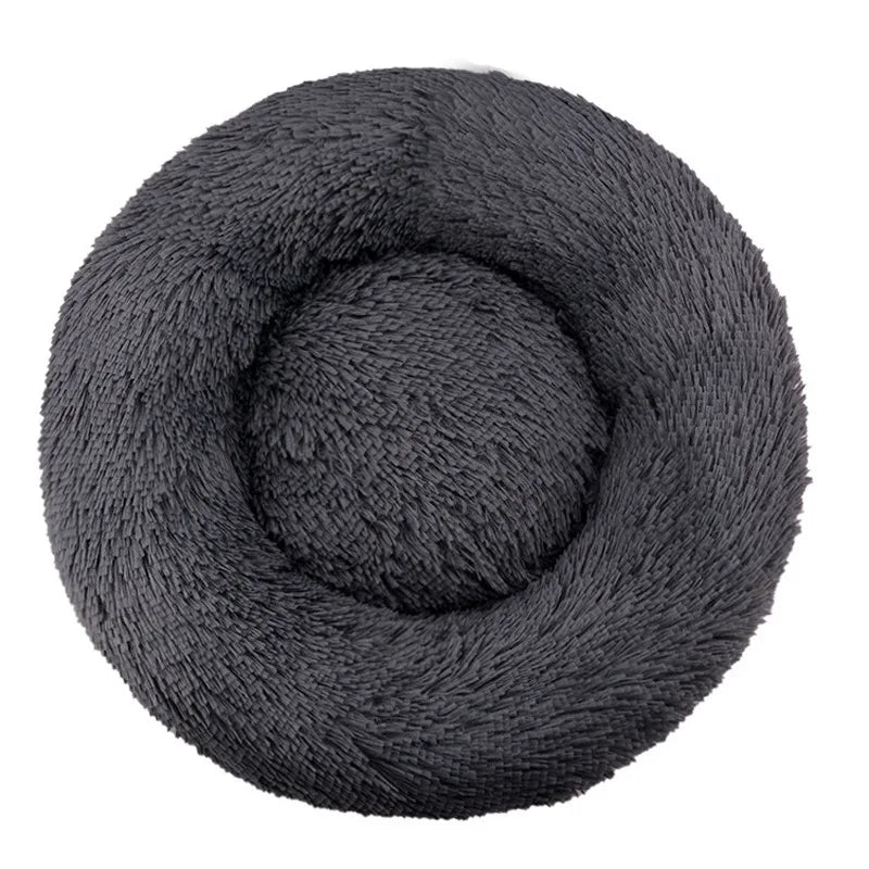 Dog Washable Winter Warm Round Bed