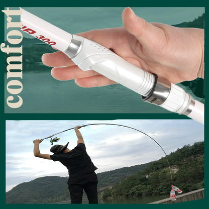 Portable Telescopic Carbon Fiber Fishing Rod
