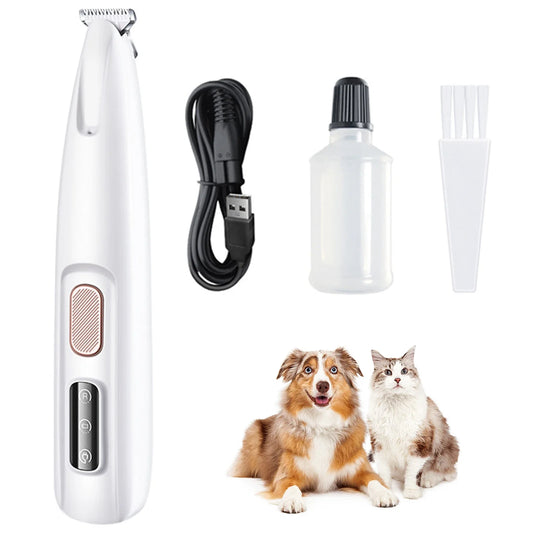 Pet  LED Light Rechargeable Paw Trimmer