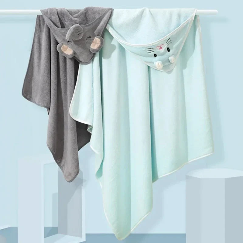 Baby Hooded Soft Bath Towel