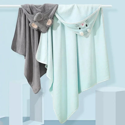 Baby Hooded Soft Bath Towel