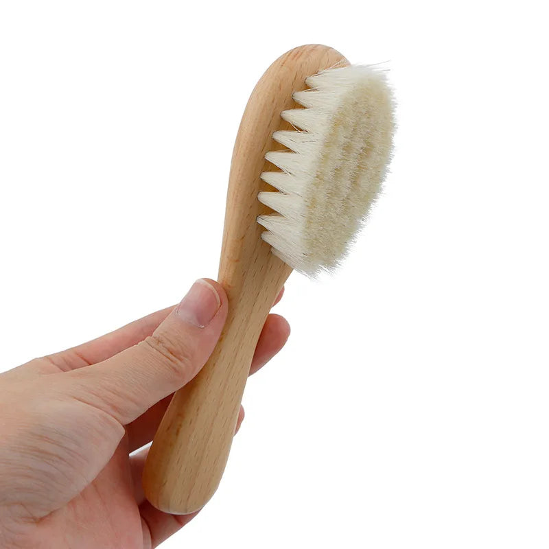 Baby Soft Wood  Hair Brush