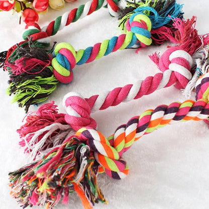 Dog Molar Bite-resistant Cotton Rope Toy
