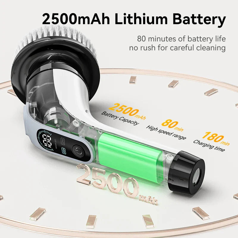 Multifunctional Electric Cleaning Brush